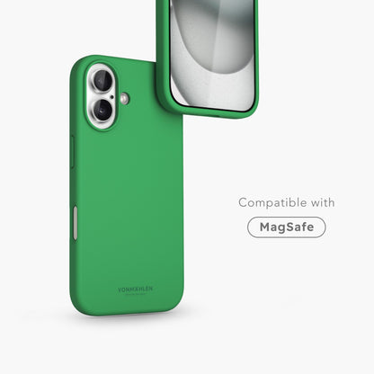 Soft Silicone Case – nachhaltige Silikonhülle mit Mikrofaser-Innenfutter und MagSafe für iPhone