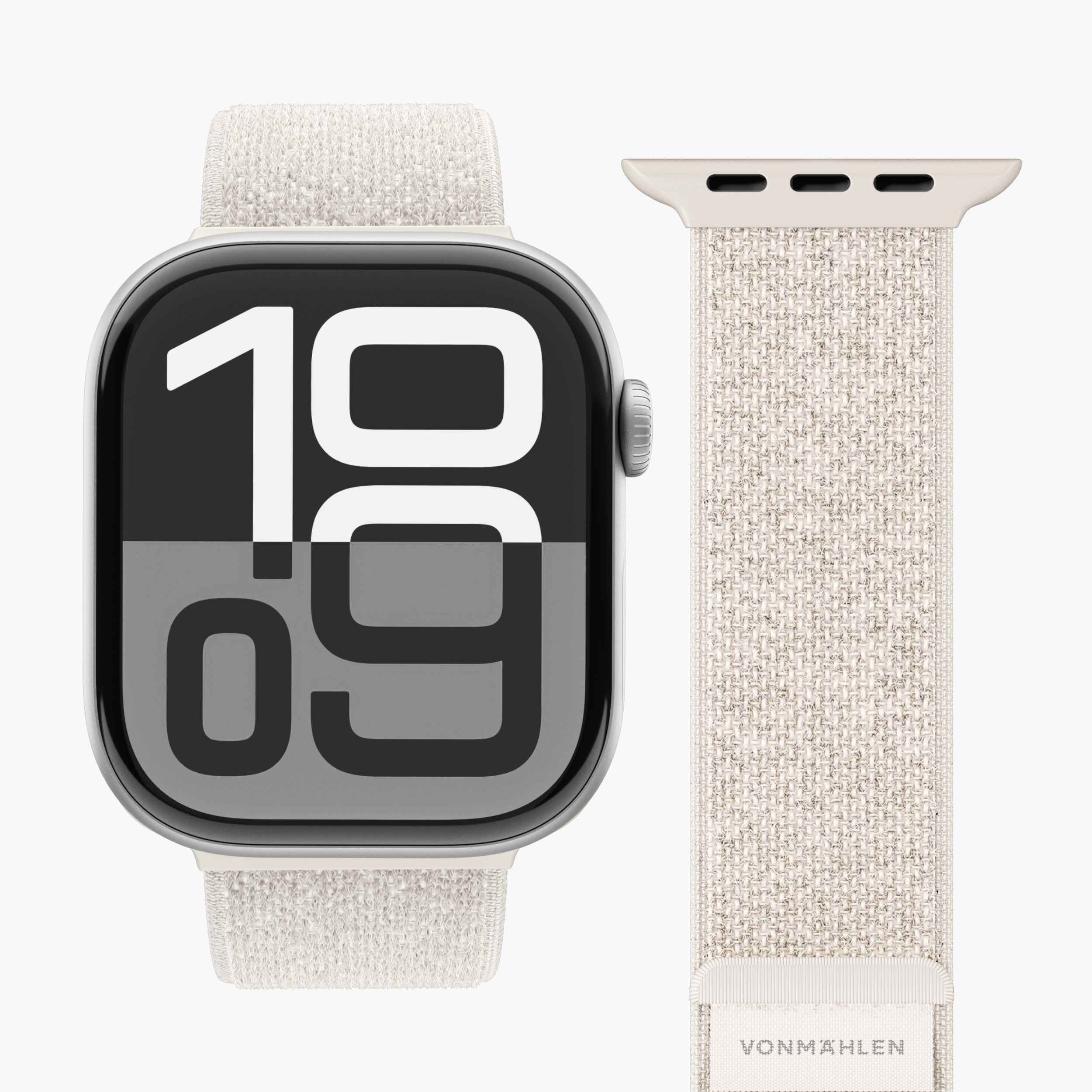 Fitness Loop 2 – geflochtenes Nylon-Sportarmband für Apple Watch mit hoher Atmungsaktivität