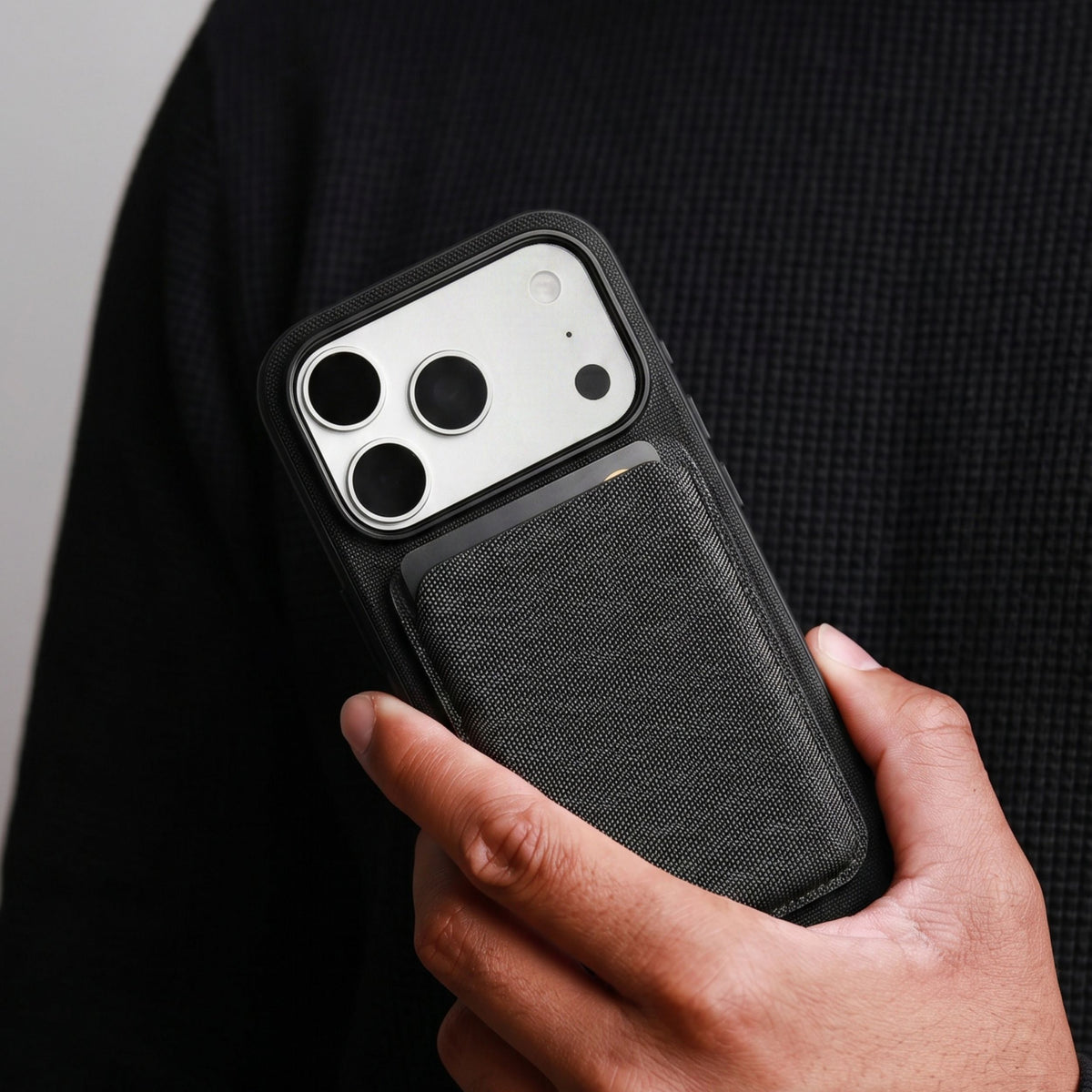 Fabric Kickstand Wallet