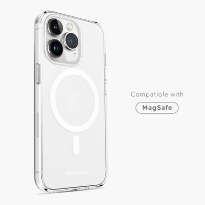 Transparent Case – durchsichtige iPhone-Hülle mit MagSafe und Anti-Gilb-Beschichtung