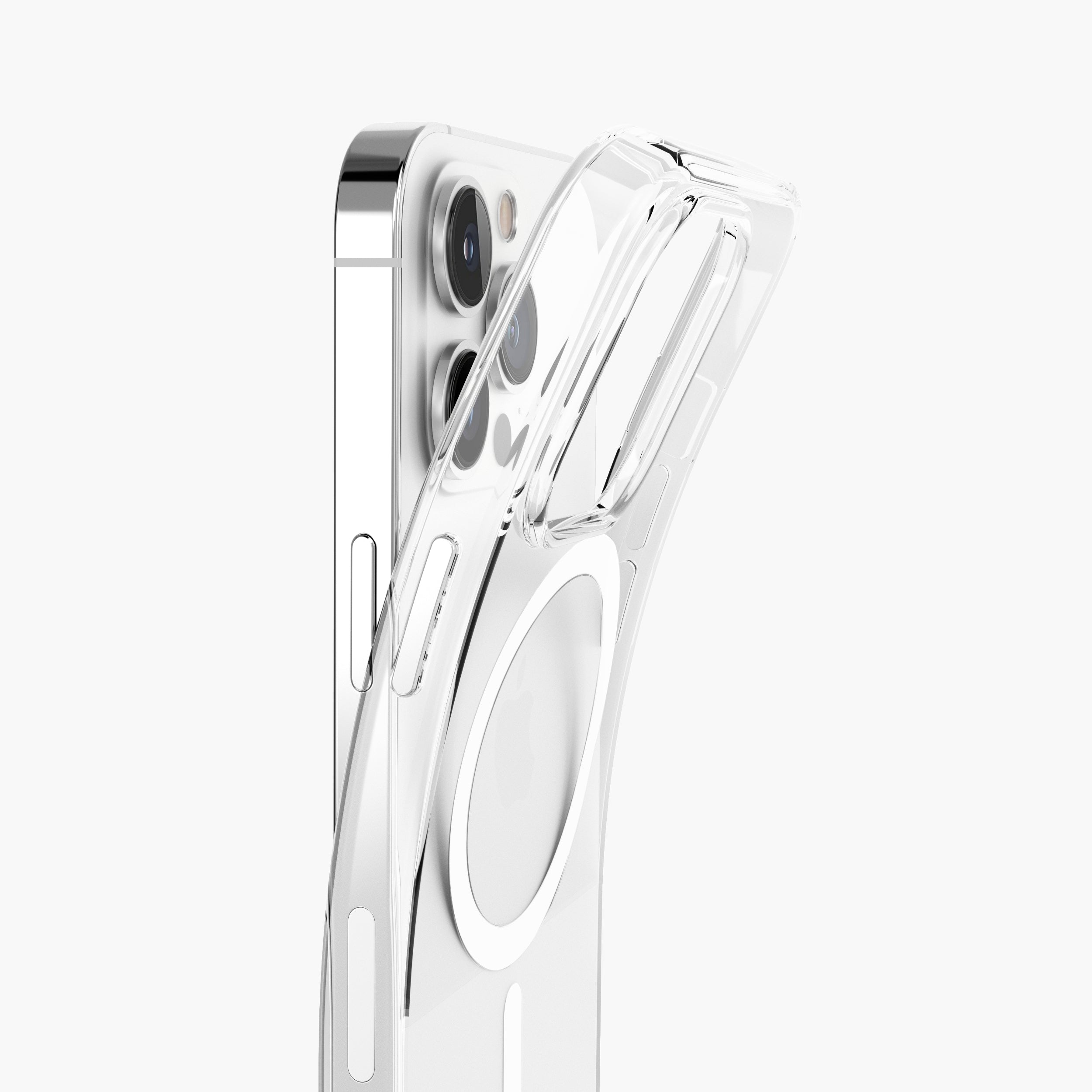 Transparent Case – durchsichtige iPhone-Hülle mit MagSafe und Anti-Gilb-Beschichtung