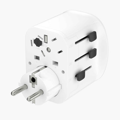 Unity One – kompakter Universal-Reiseadapter mit USB-A und USB-C für 150 Länder