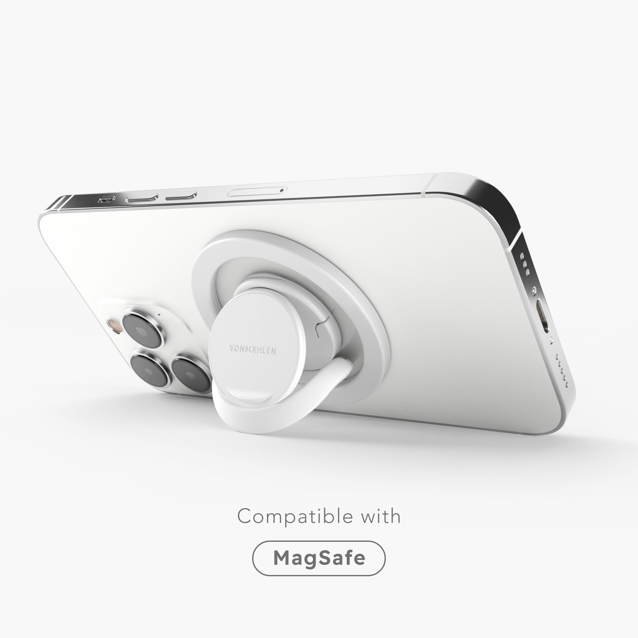 Backflip® Mag magnetischer Fingerring mit Stativfunktion, kompatibel mit MagSafe-fähigen iPhones