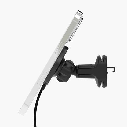 Aura Car – magnetisches Wireless Charging Pad fürs Auto mit Lüftungshalterung & MagSafe-Kompatibilität