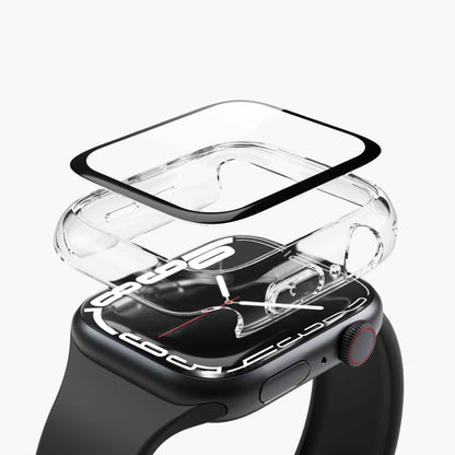 Thin Case – ultradünne Apple Watch-Hülle mit gehärtetem Glas und wasserdichtem Design
