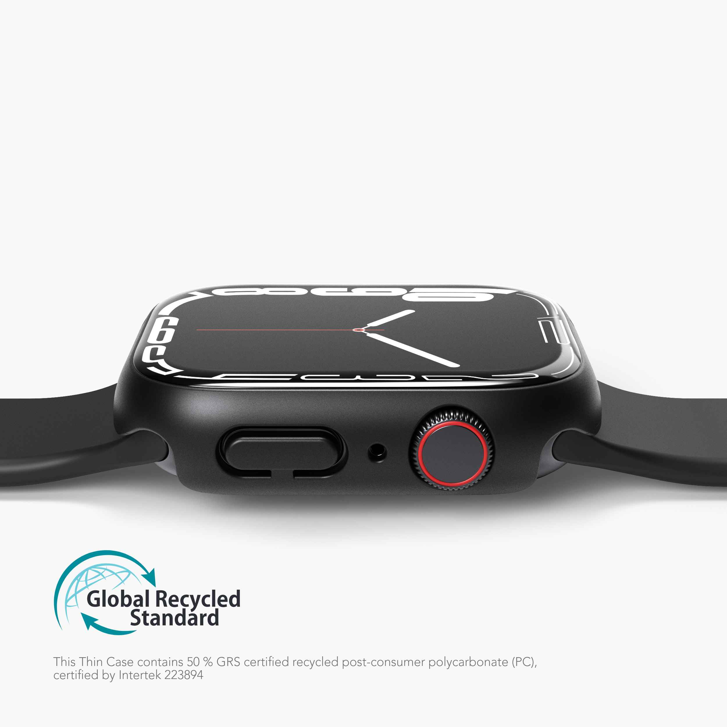Thin Case – ultradünne Apple Watch-Hülle mit gehärtetem Glas und wasserdichtem Design