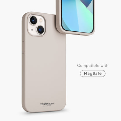 Soft Silicone Case – nachhaltige Silikonhülle mit Mikrofaser-Innenfutter und MagSafe für iPhone