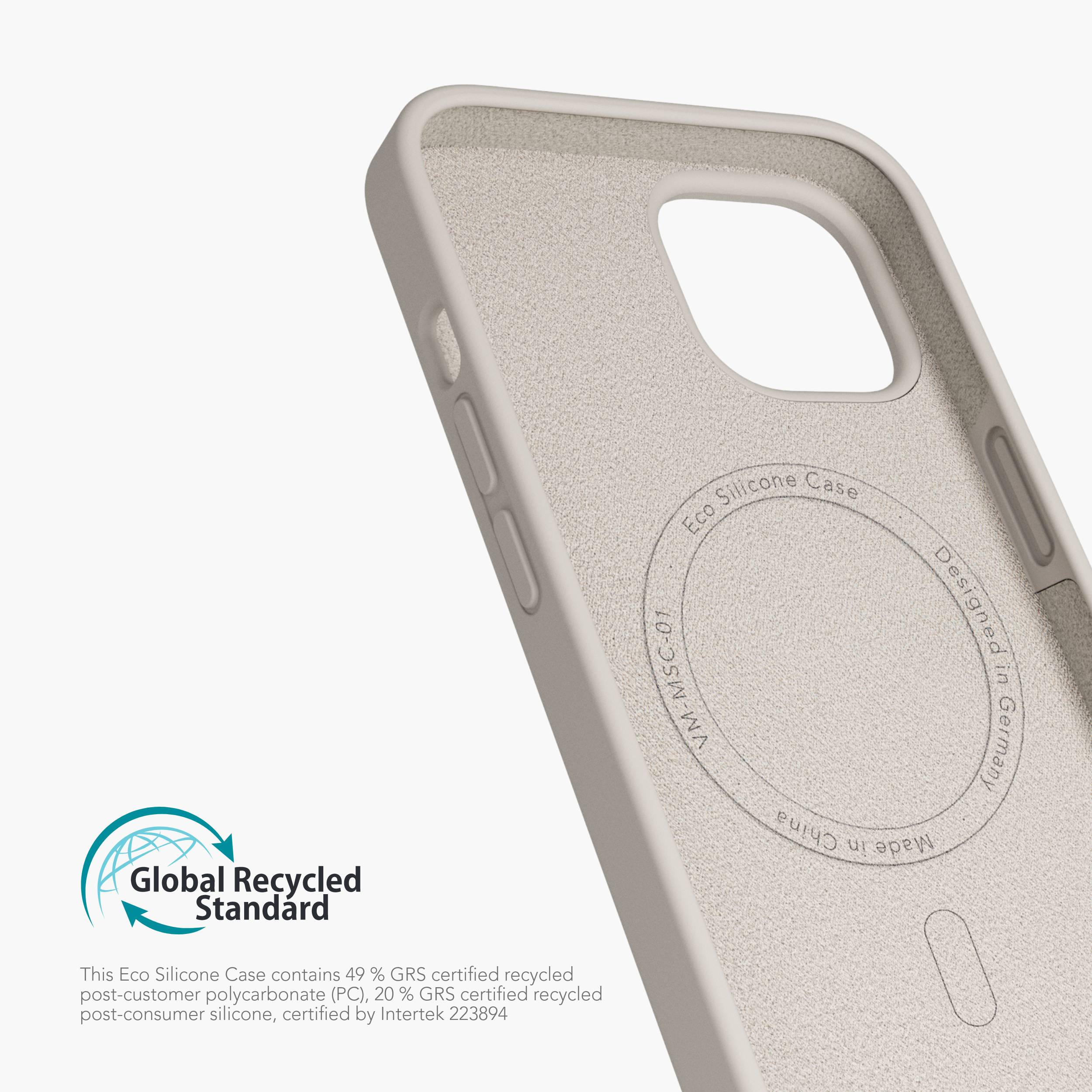 Soft Silicone Case – nachhaltige Silikonhülle mit Mikrofaser-Innenfutter und MagSafe für iPhone