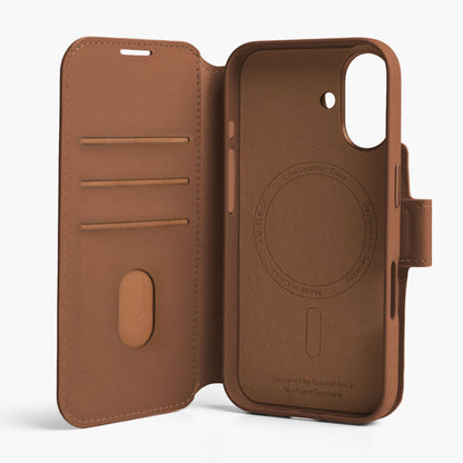 Vegan Leather Folio for iPhone 17