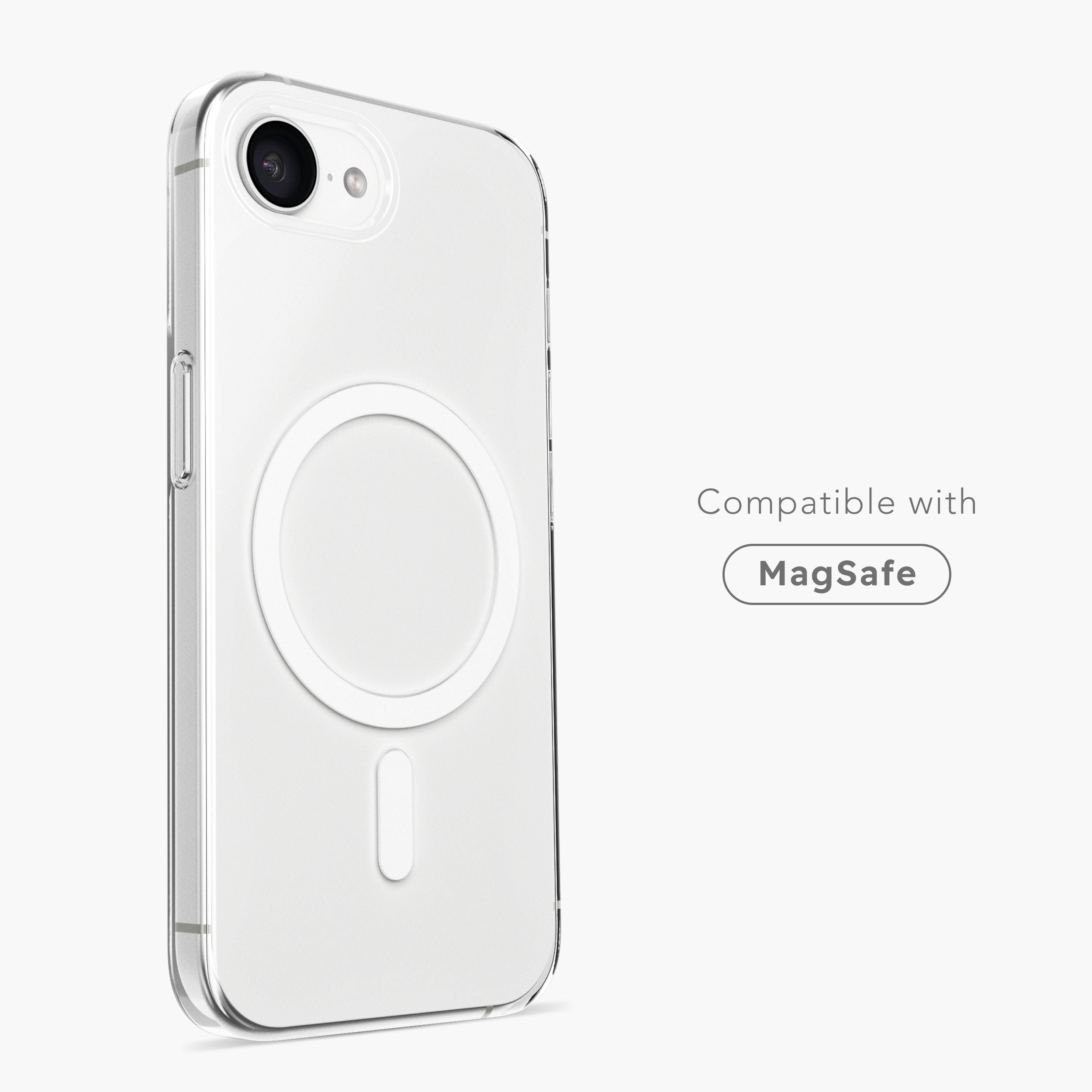 Transparent Case Pro – transparente iPhone-Hülle mit gehärtetem Glas & MagSafe