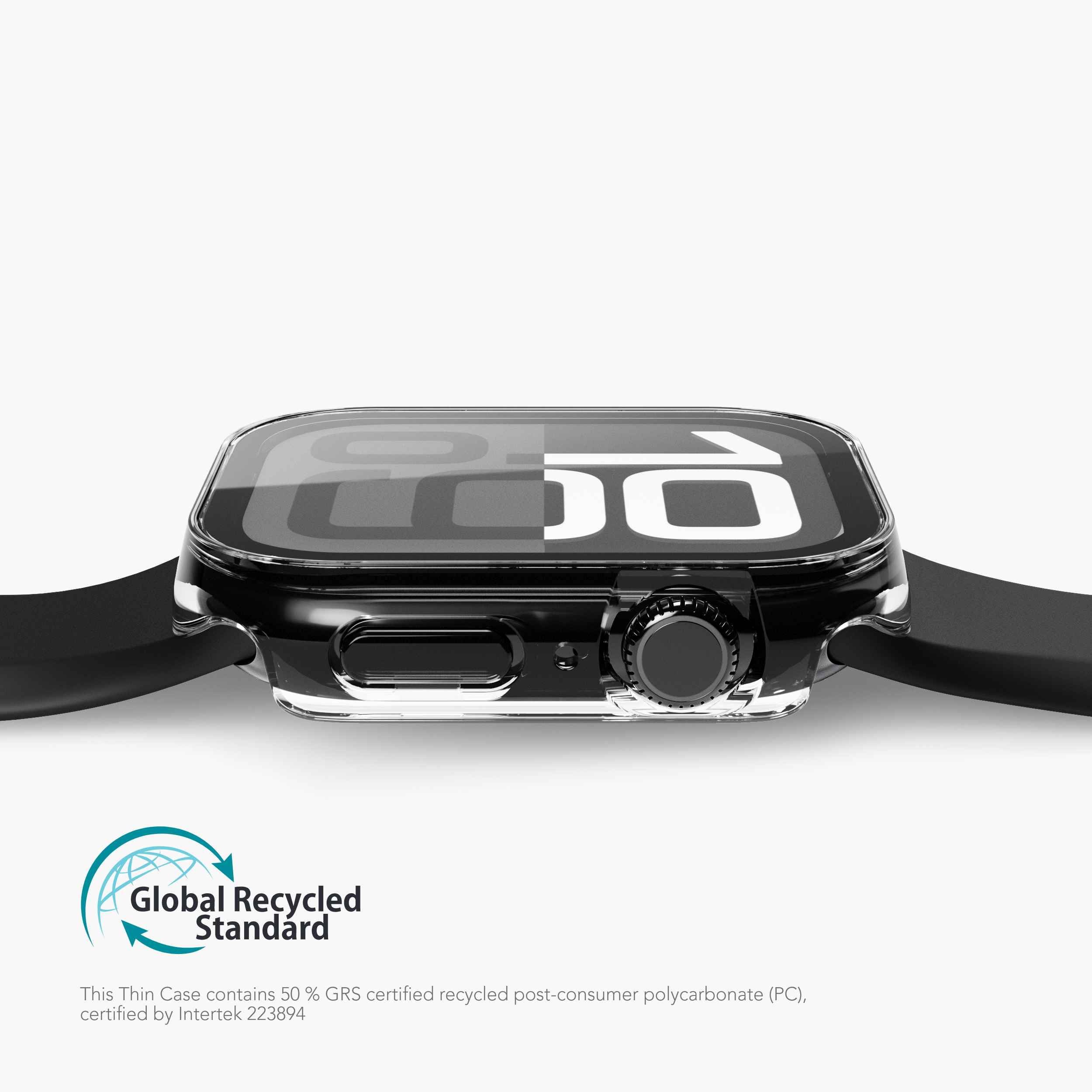 Thin Case – ultradünne Apple Watch-Hülle mit gehärtetem Glas und wasserdichtem Design