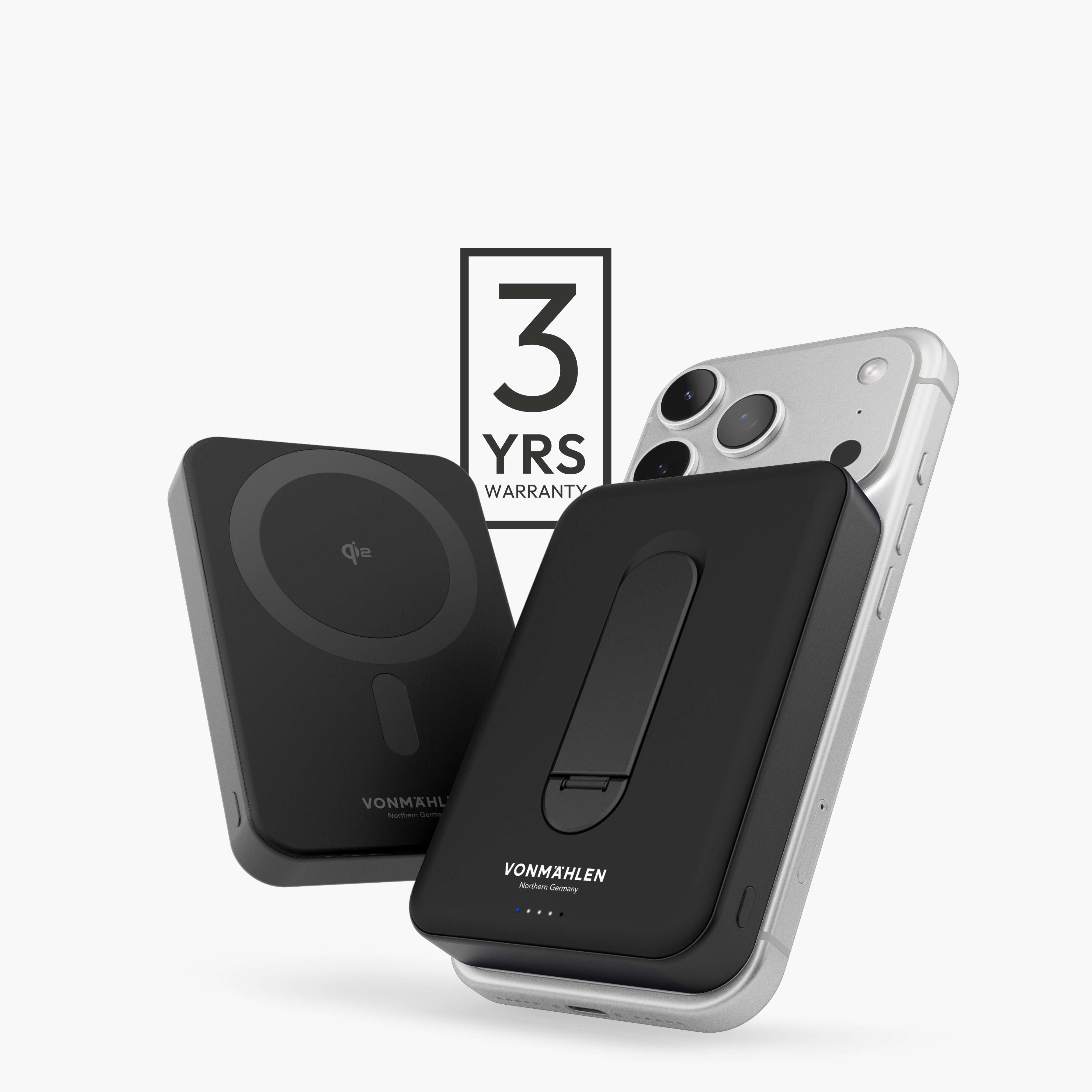 MagSafe Powerbank Evergreen Mag 10000 mit Kickstand für iPhone