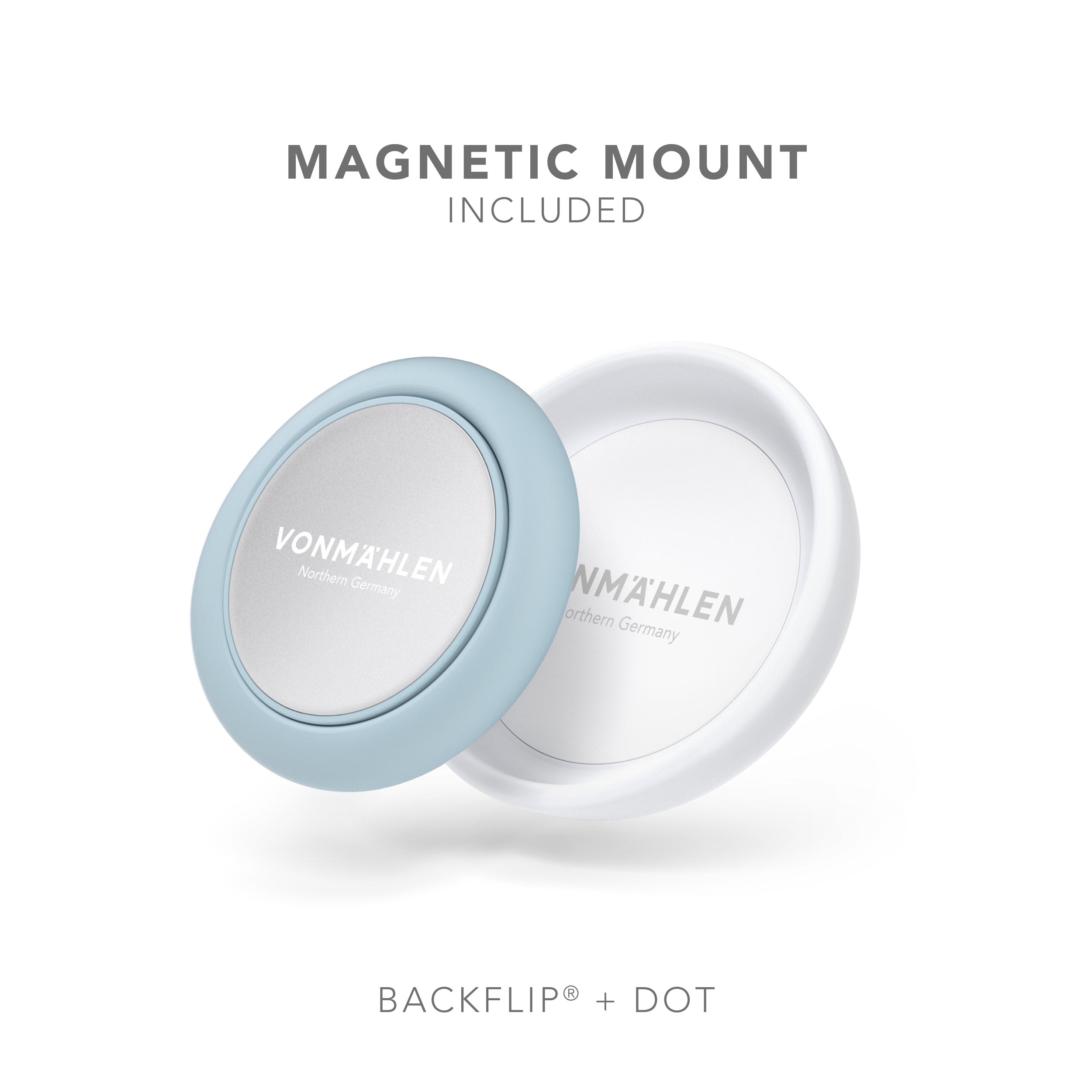 Backflip® Signature – hochwertiger Smartphone-Fingerring mit Stativfunktion und magnetischem Dot