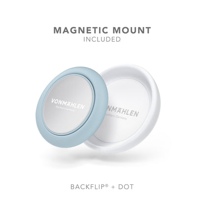 Backflip® Signature – hochwertiger Smartphone-Fingerring mit Stativfunktion und magnetischem Dot