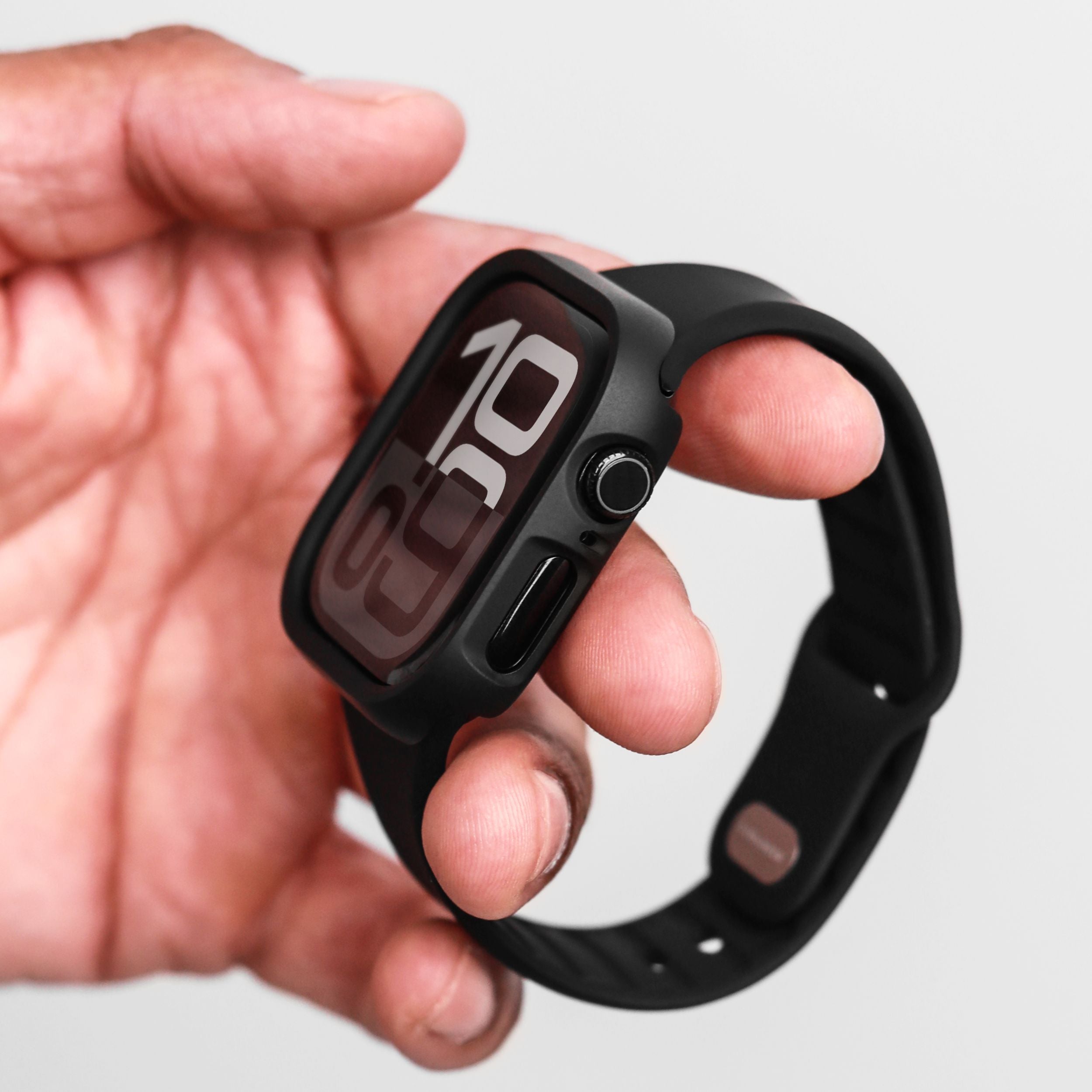 Schlanker 360° Schutz aus recyceltem Polycarbonat für Apple Watch