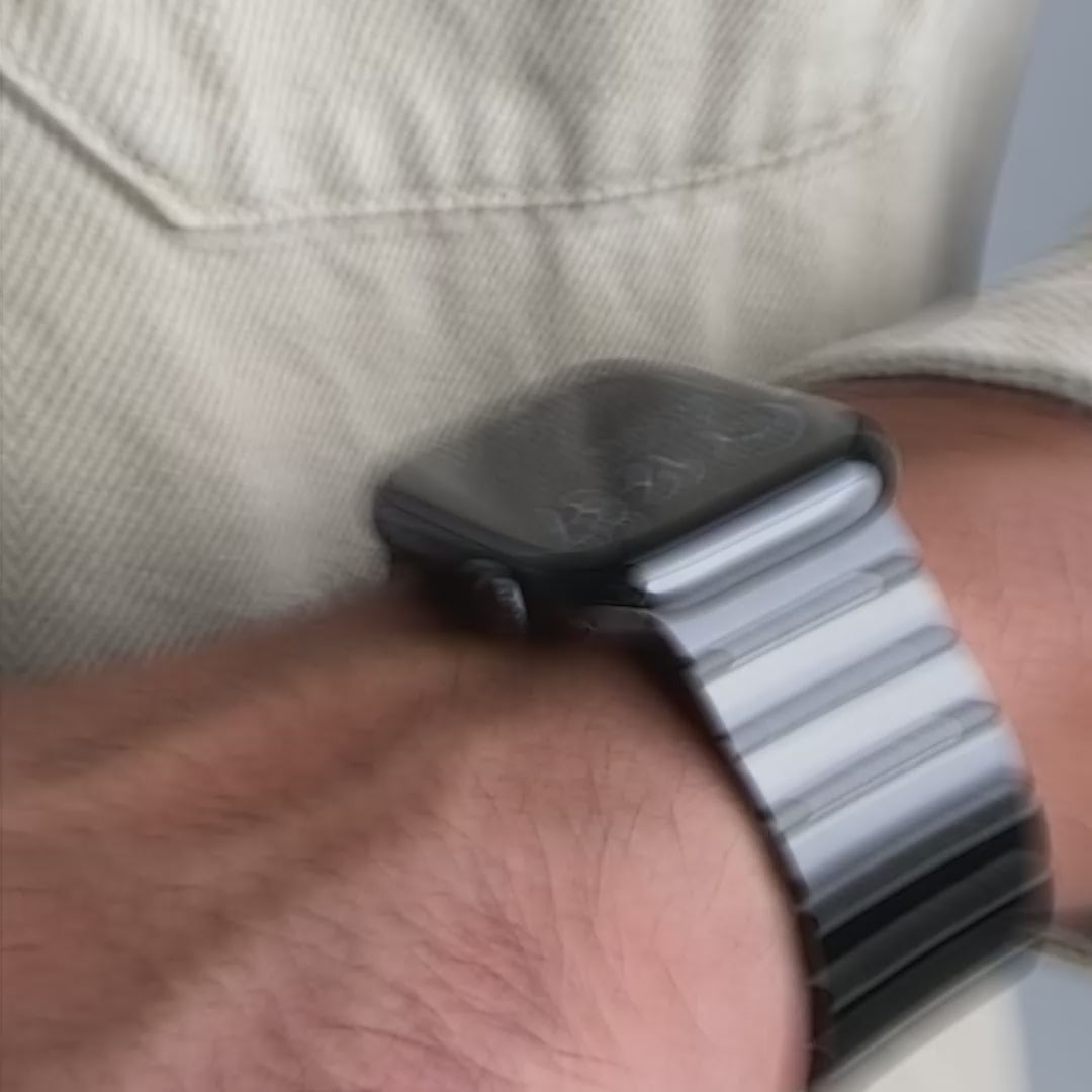 Link Bracelet Pro - Edelstahlarmband für Apple Watch